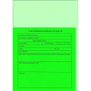 Karta dodatkowa rejestru wyborców (zielona)